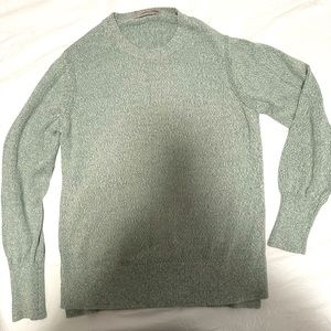 Everlane sage green knit sweater